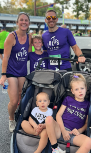 Erin, Sam, Ben, Charlie, and Lucy Prosser